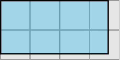 中京間1畳（91cm×182cm）