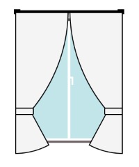 【両開き（2枚）で製作の場合】