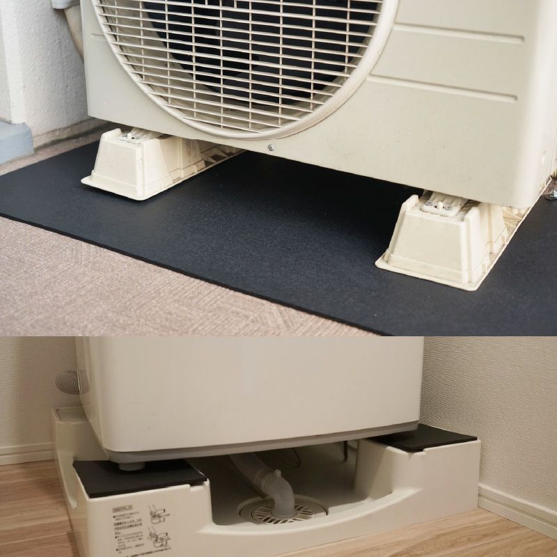 P防振マットの設置イメージ