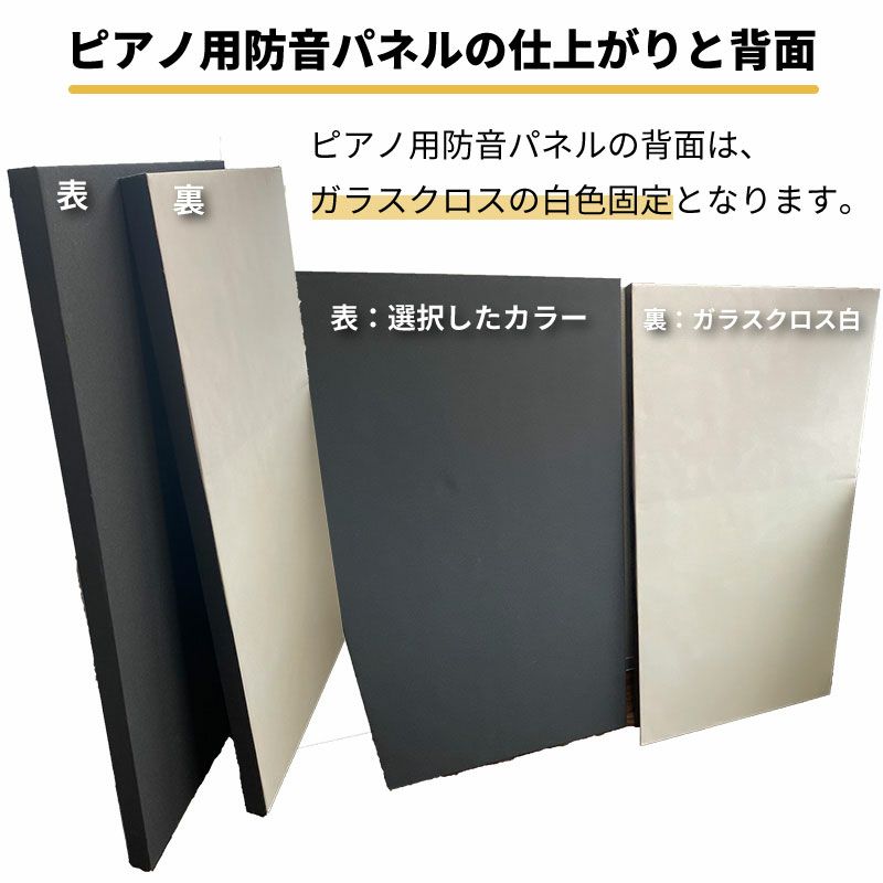 ピアノ用防音パネルについて