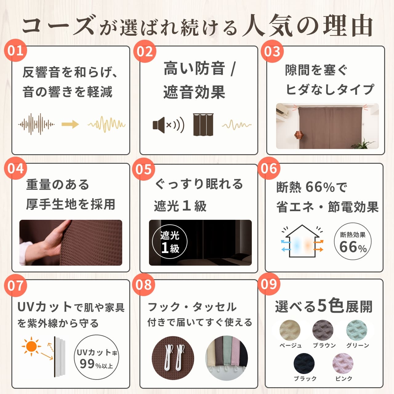 コーズについて