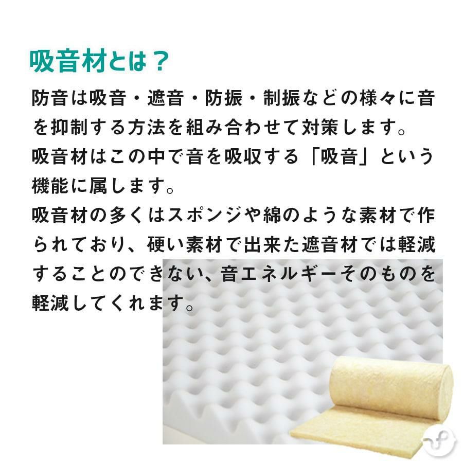 ロックウールボード 密度80kg/m3 ガラスクロス両面貼り／白 605×910mm 厚さ50mm 1枚 | 防音専門ピアリビング