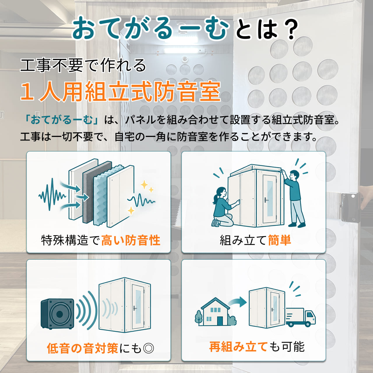 おてがるーむのサイズ