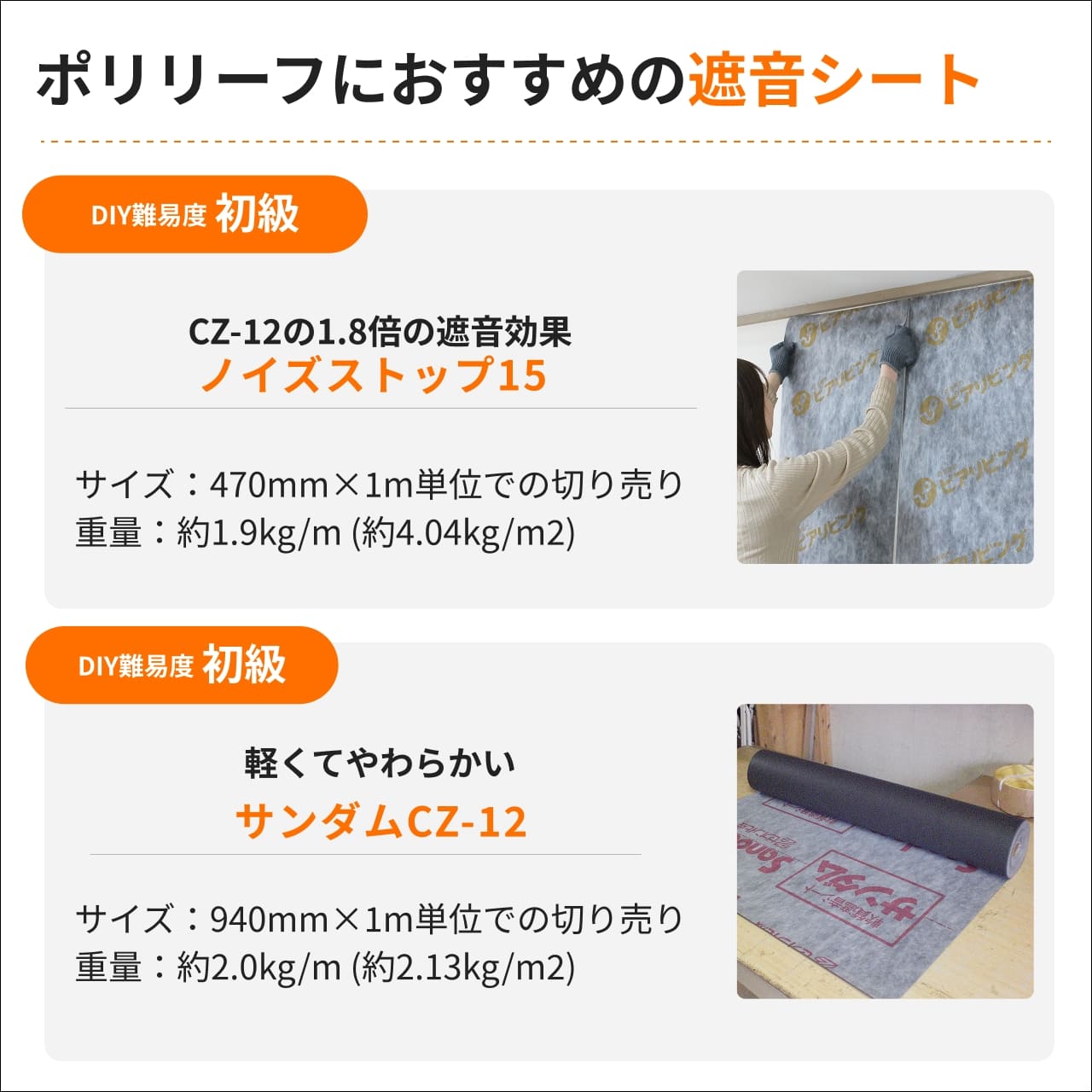 ポリリーフについて