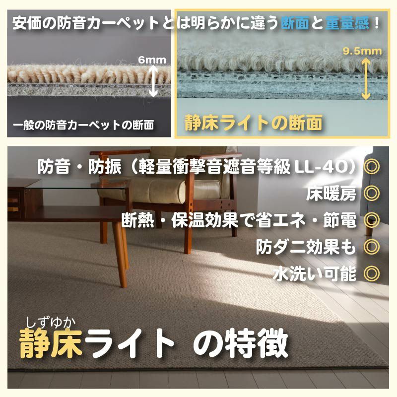 静床ライトの特徴