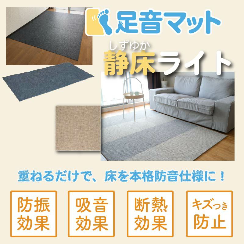 電子ドラム用 床のかんたん防音セット 180cm×120cm,200cm×100cm