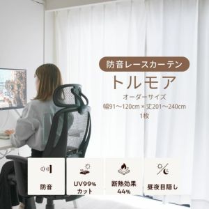 ピアリビング　「トル」　レースカーテン 2枚セット ピアリビング 「トル」 レースカーテン 2枚セット 防音レース