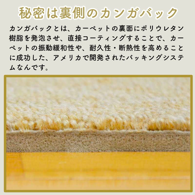防音カーペット ラグ サンシンフォニー2 (200cm×250cm) | 防音専門ピア